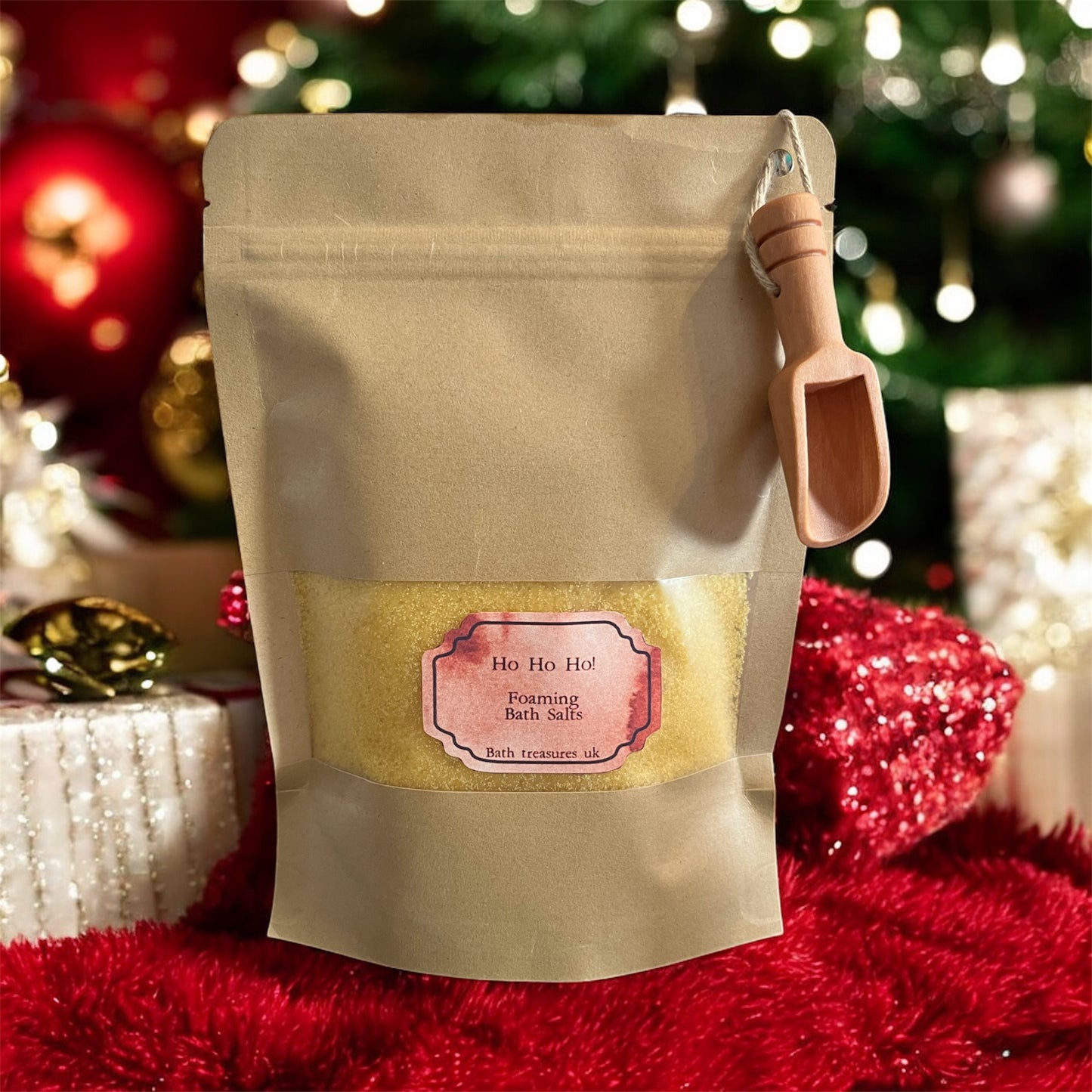 Ho Ho Ho! Foaming bath salts 💫
