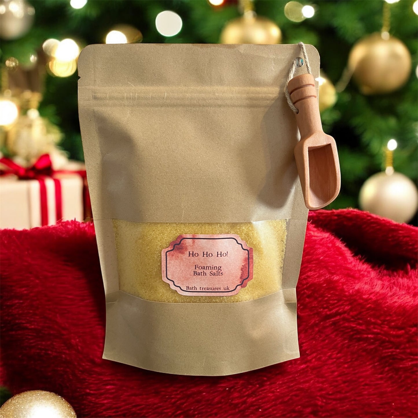 Ho Ho Ho! Foaming bath salts 💫