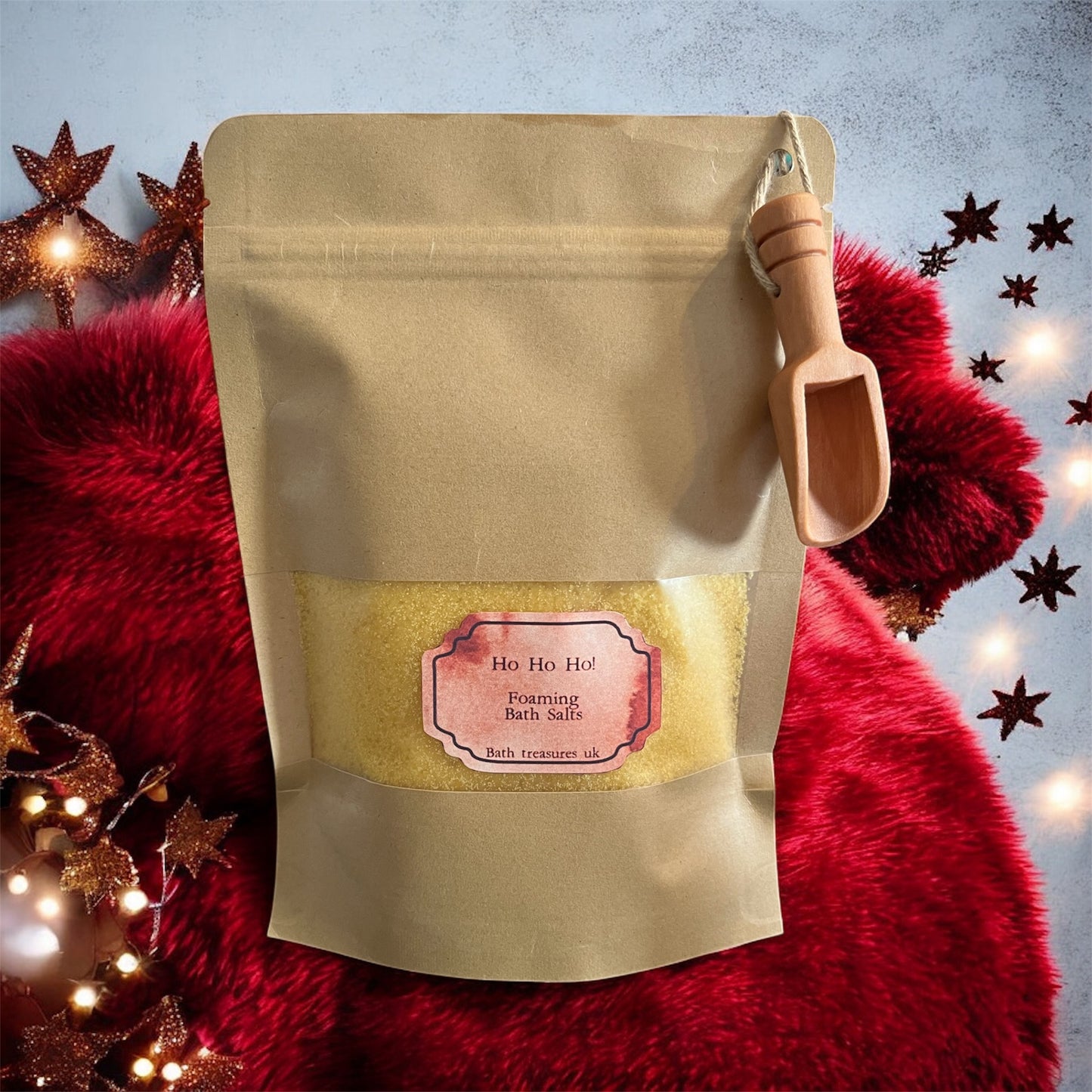 Ho Ho Ho! Foaming bath salts 💫