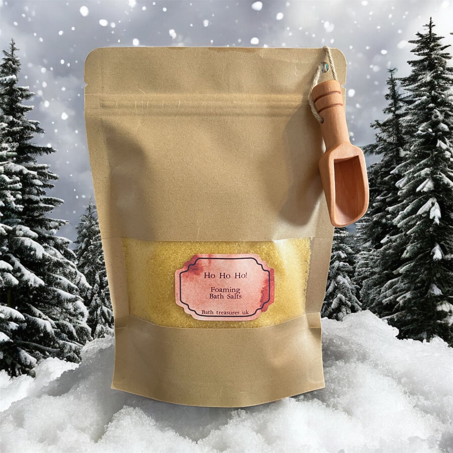 Ho Ho Ho! Foaming bath salts 💫