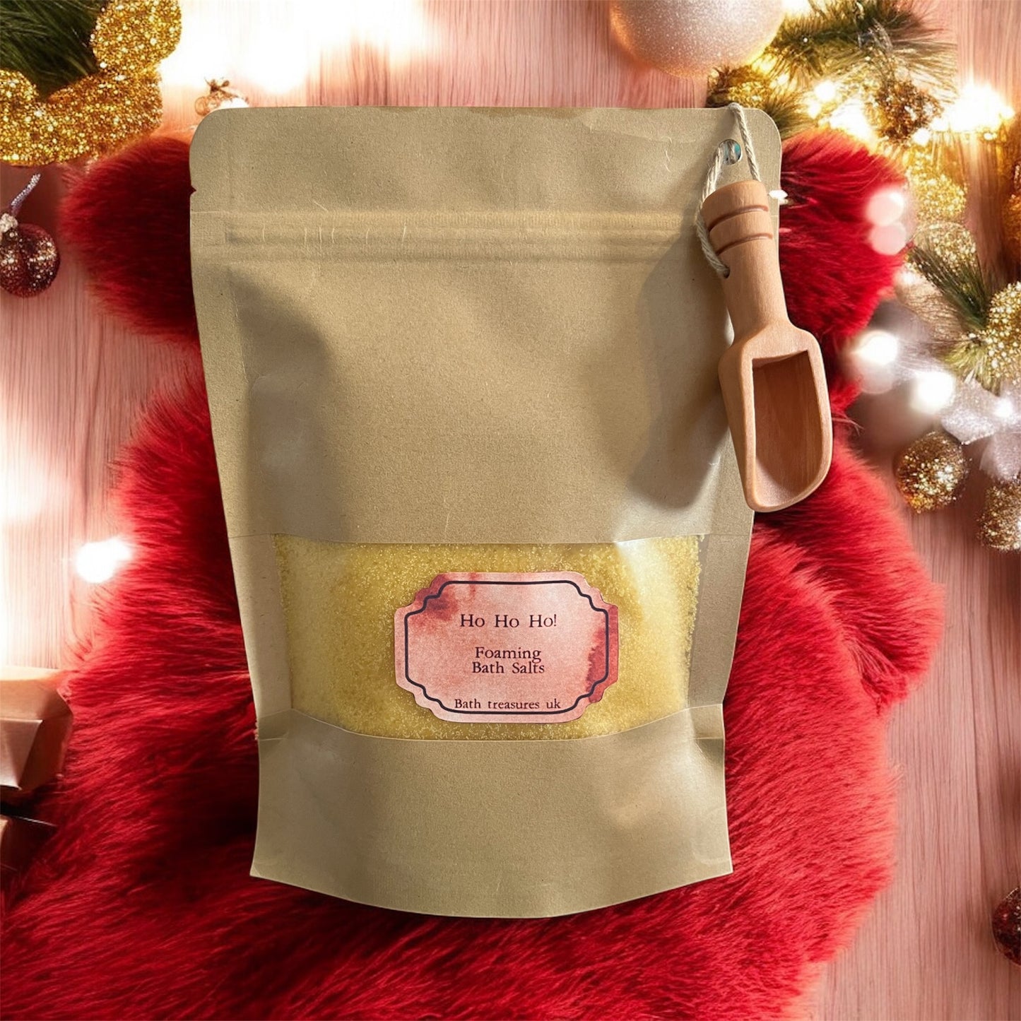 Ho Ho Ho! Foaming bath salts 💫