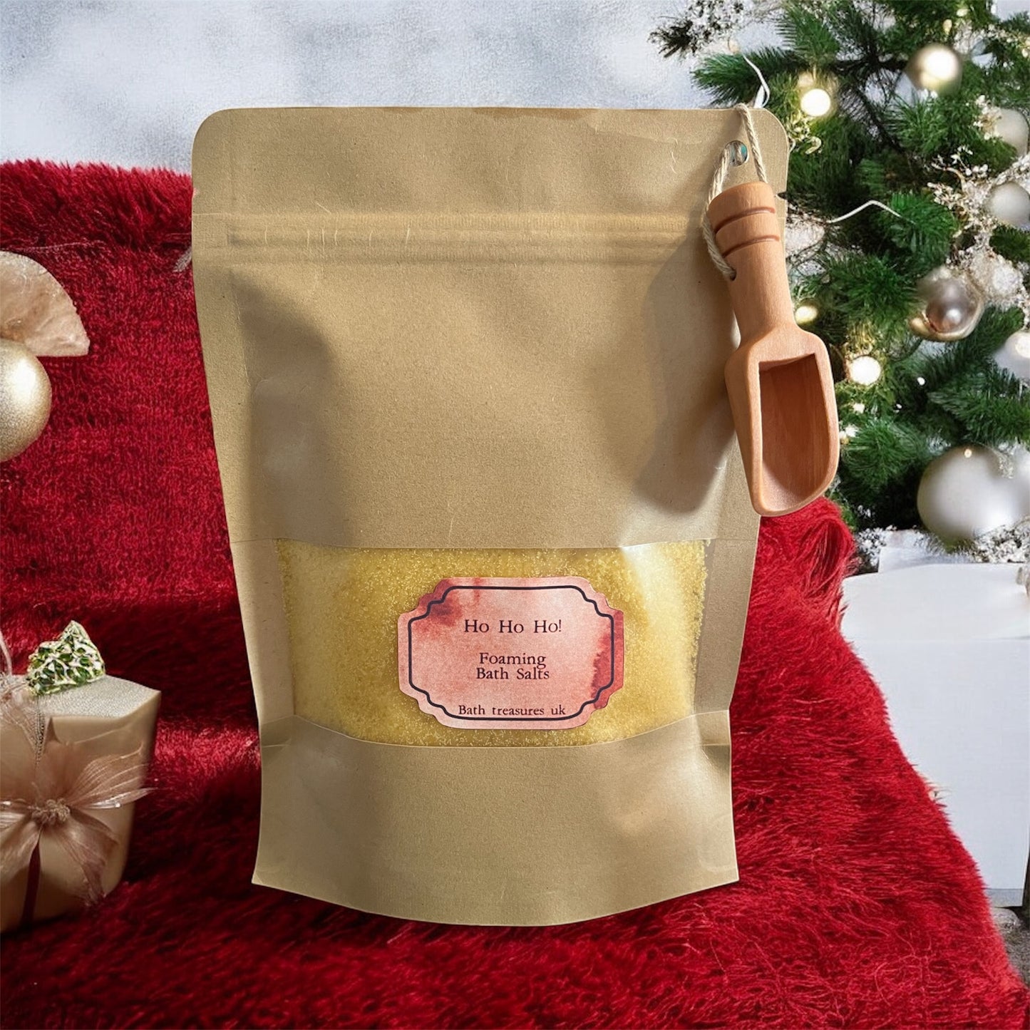 Ho Ho Ho! Foaming bath salts 💫