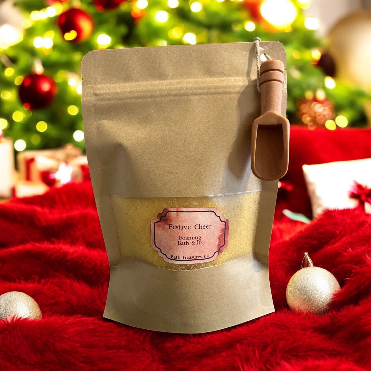 Festive Cheer foaming bath salts 💫