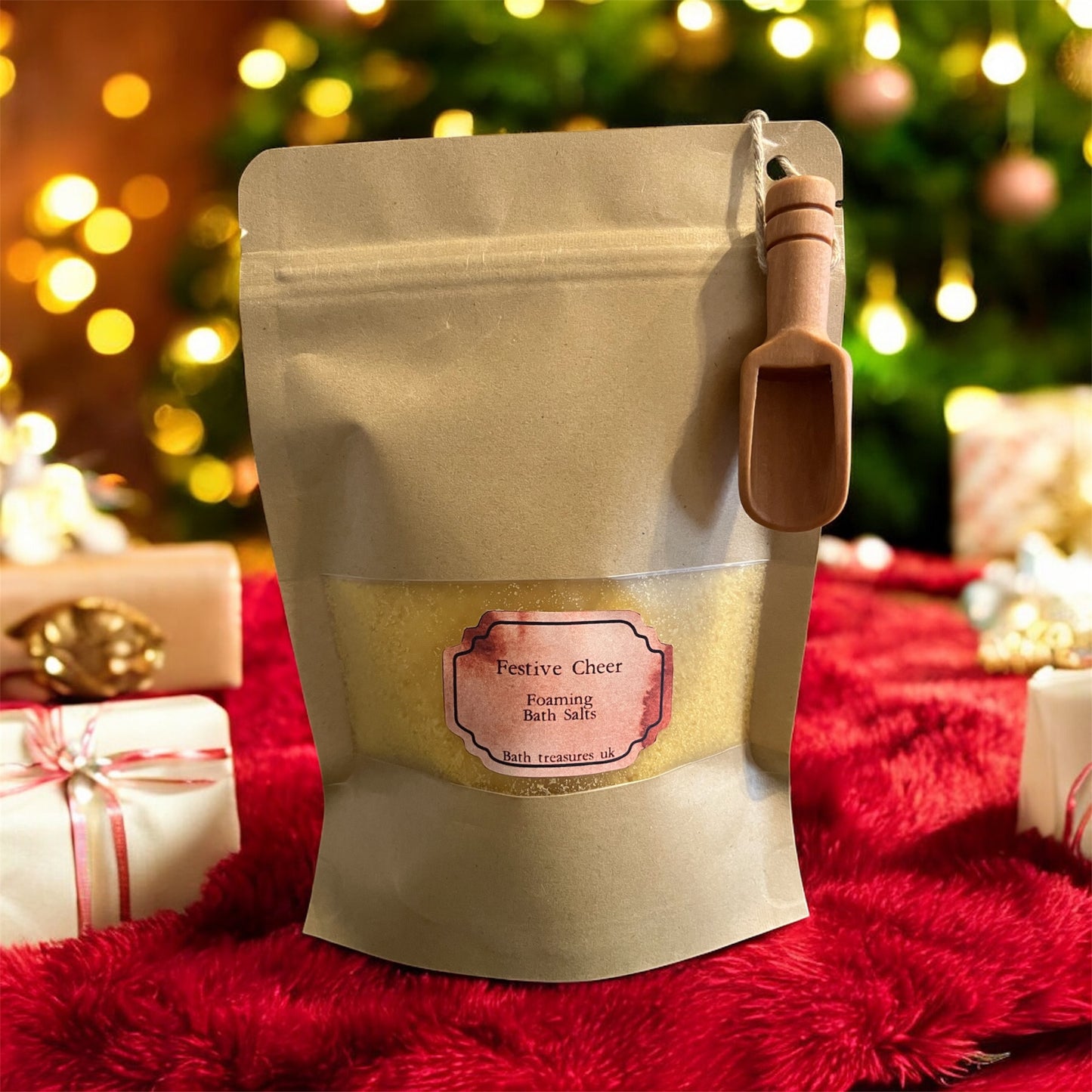 Festive Cheer foaming bath salts 💫