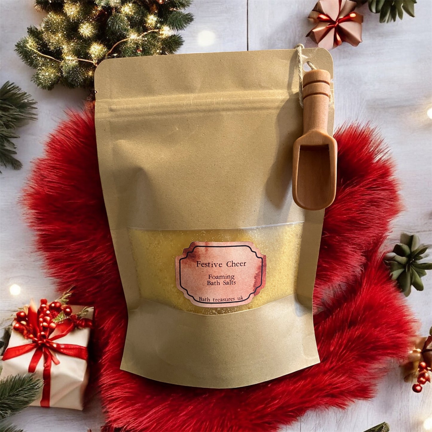 Festive Cheer foaming bath salts 💫