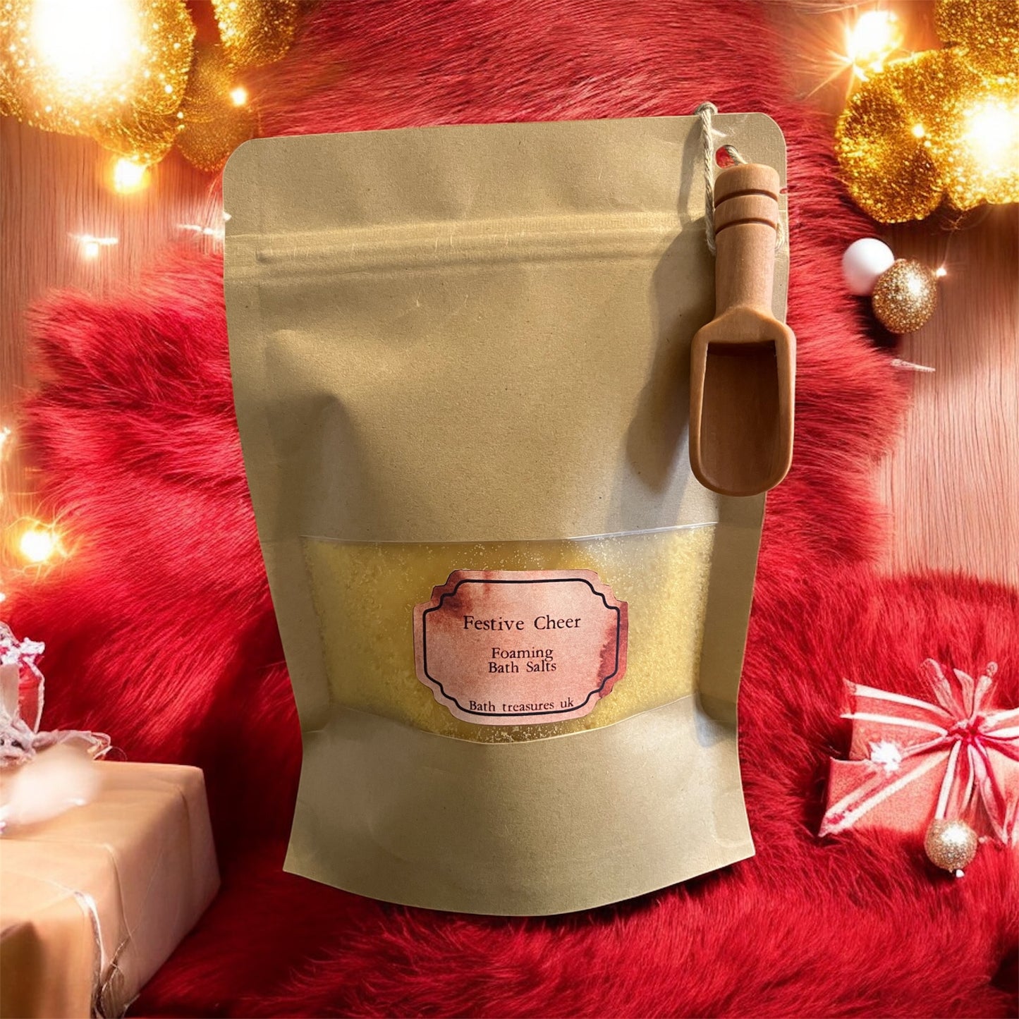 Festive Cheer foaming bath salts 💫