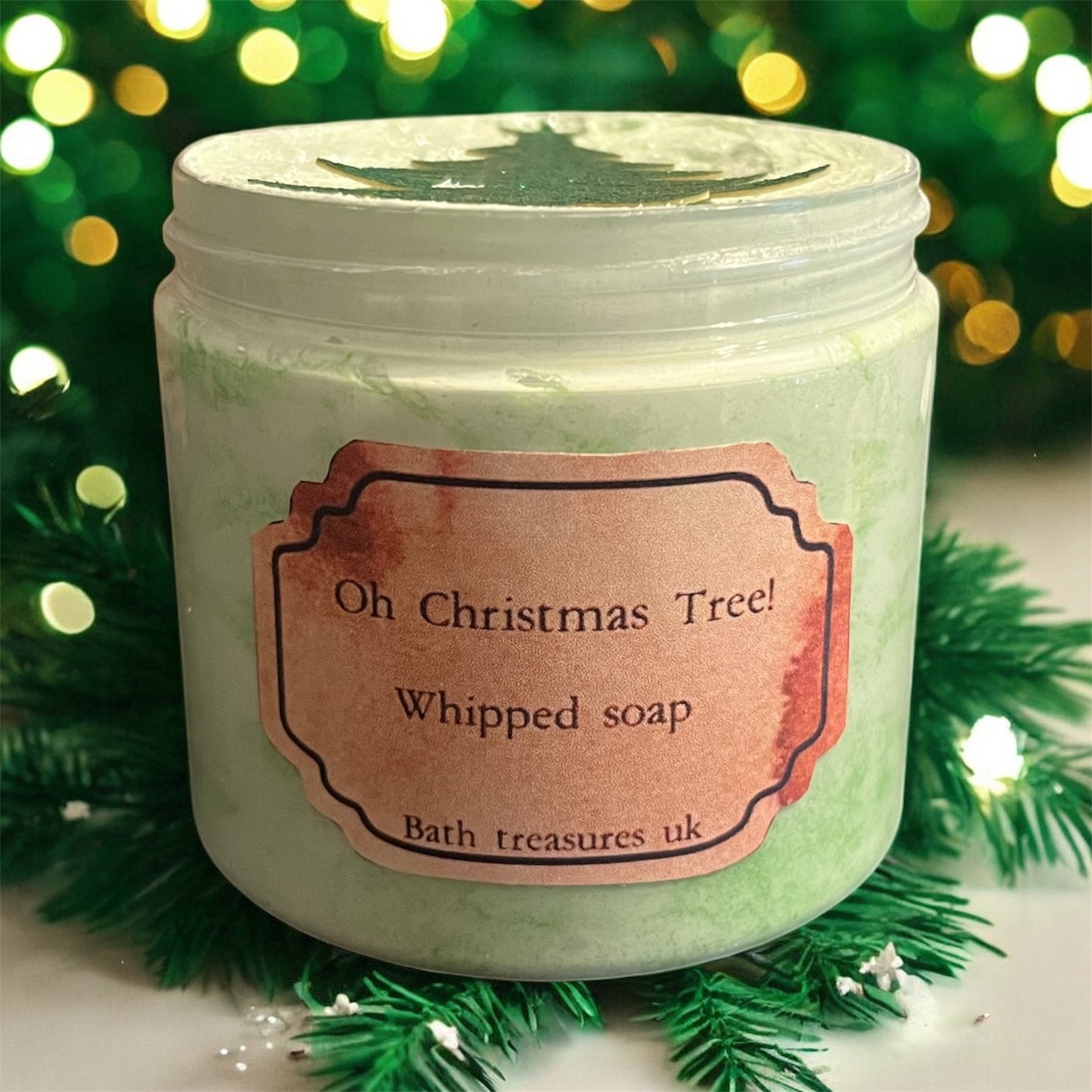 Oh Christmas tree! Whipped soap 💫