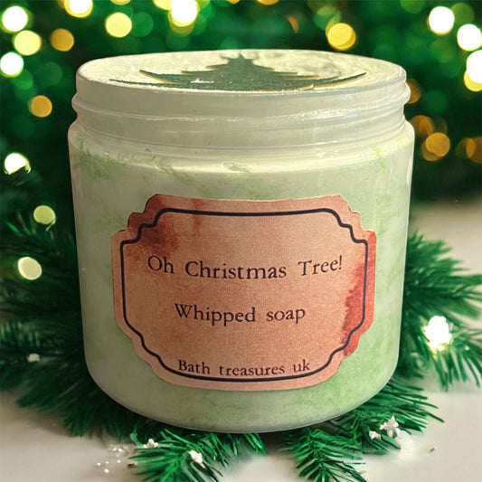 Oh Christmas tree! Whipped soap 💫