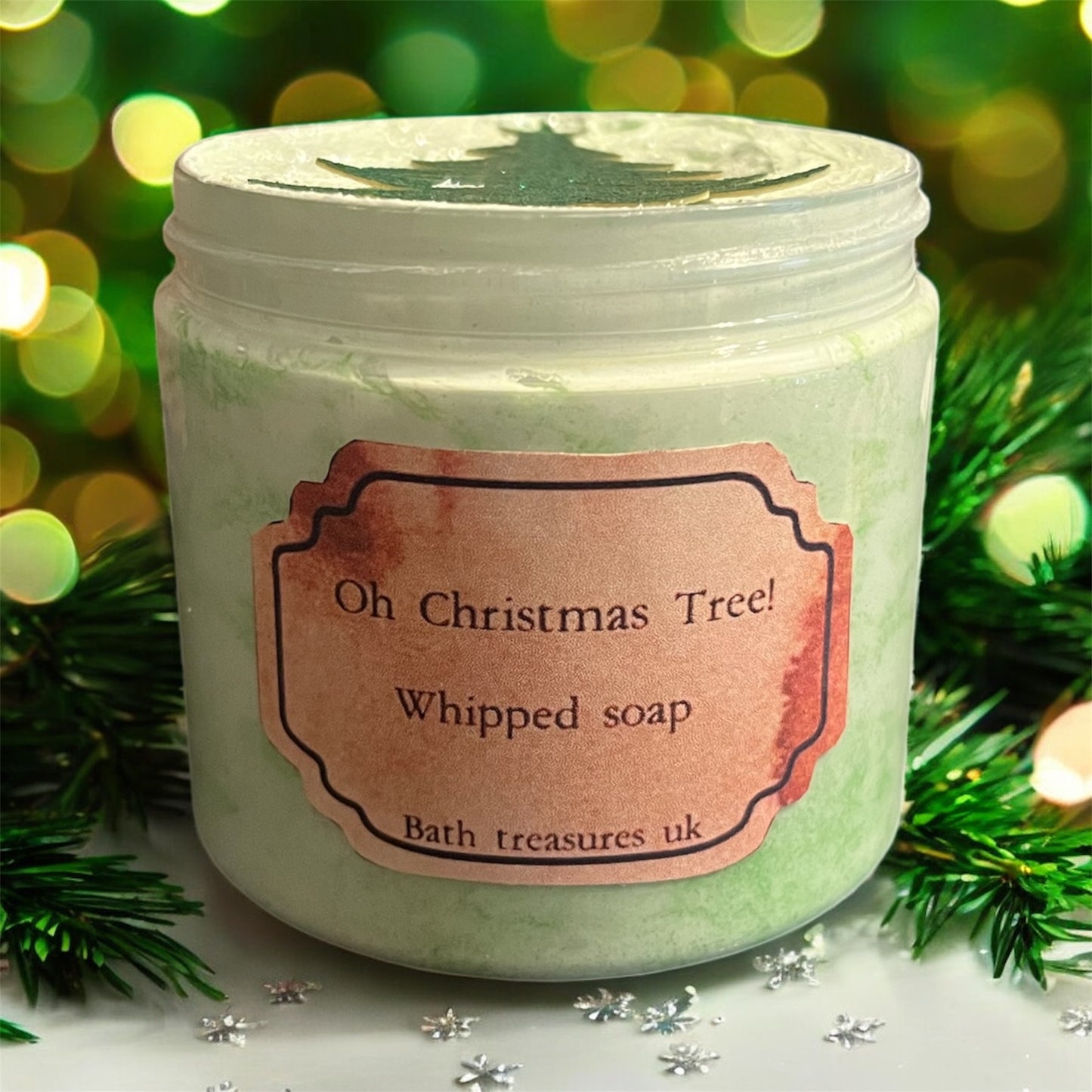 Oh Christmas tree! Whipped soap 💫