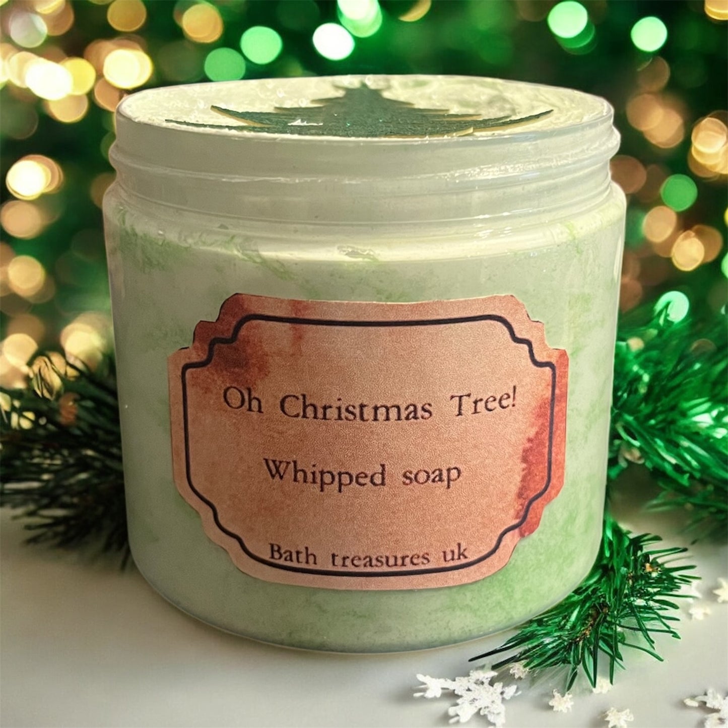 Oh Christmas tree! Whipped soap 💫