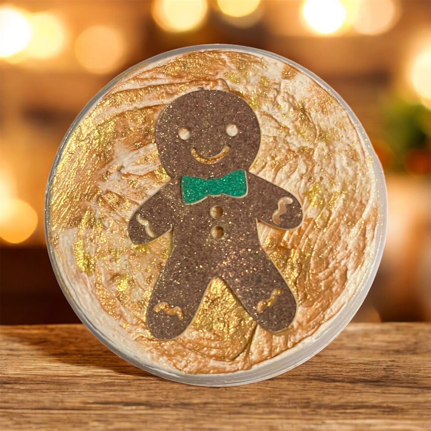 Gingerbread biscuits whipped soap 💫
