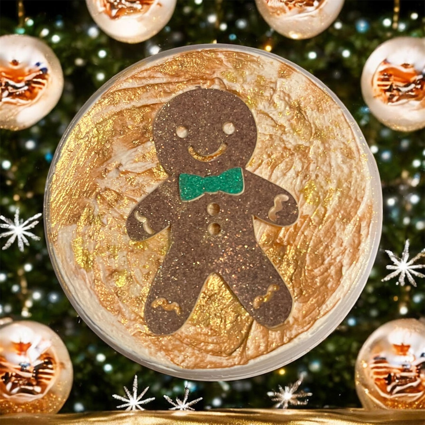 Gingerbread biscuits whipped soap 💫