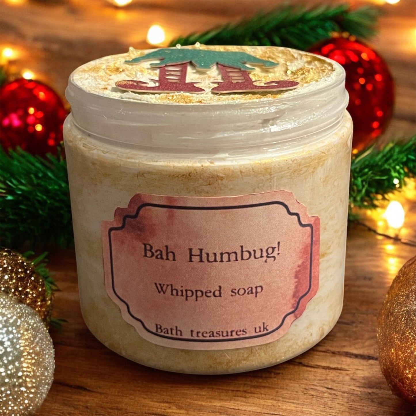 Bah humbug whipped soap 💫
