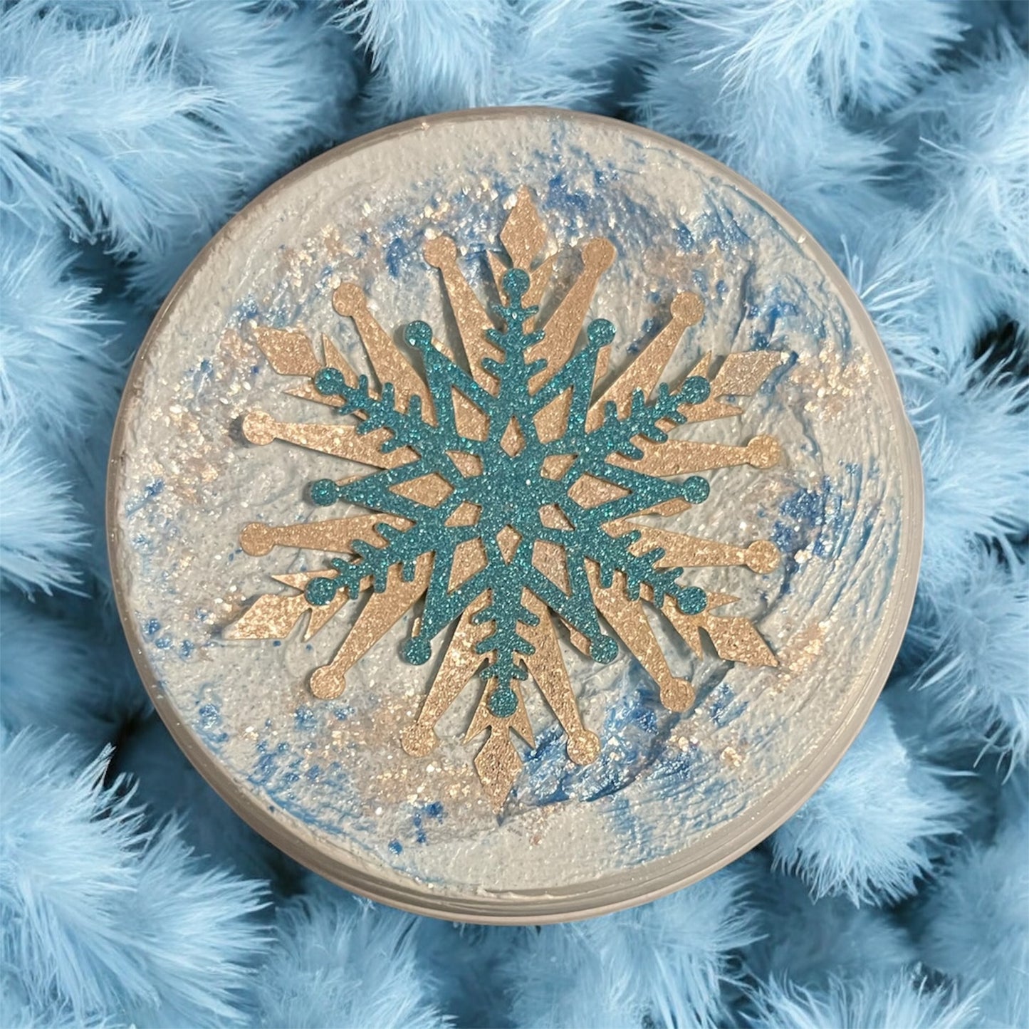 Peppermint candy whipped soap 💫