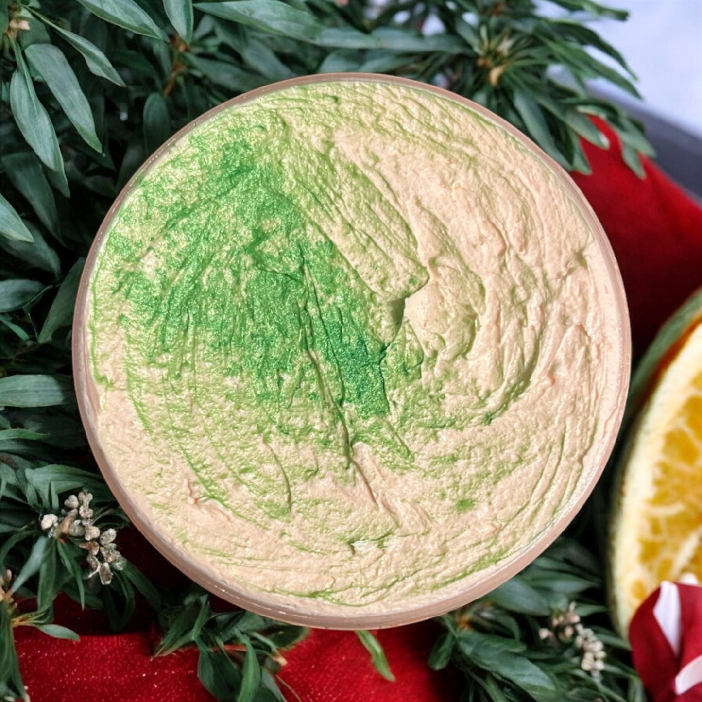 Festive fruit bowl whipped soap 💫