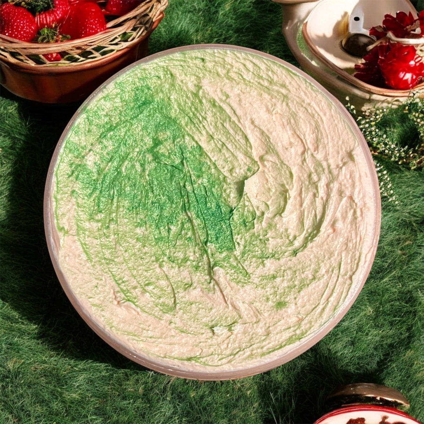 Festive fruit bowl whipped soap 💫