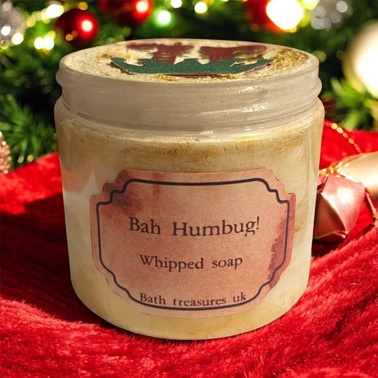 Bah humbug whipped soap 💫