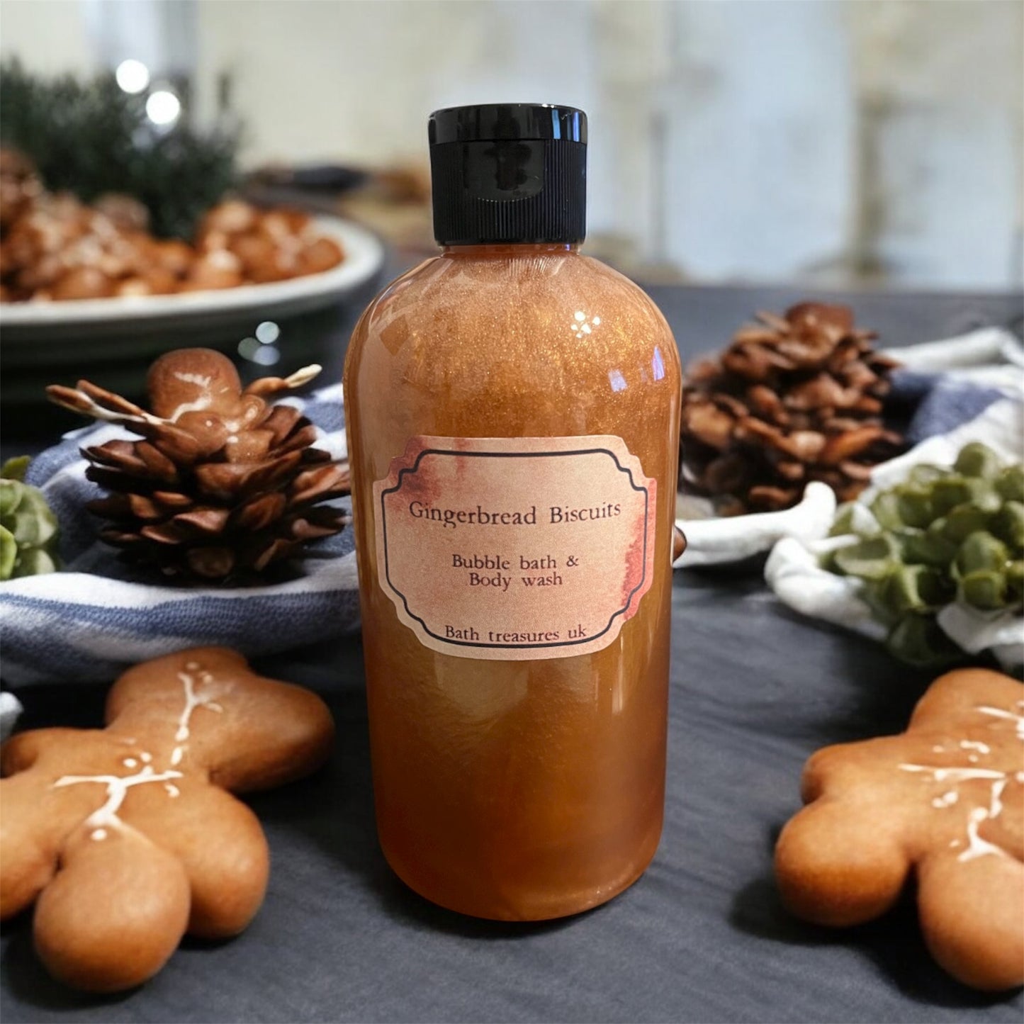 Gingerbread biscuits 2 in 1 Bubble Bath & Body Wash 💫