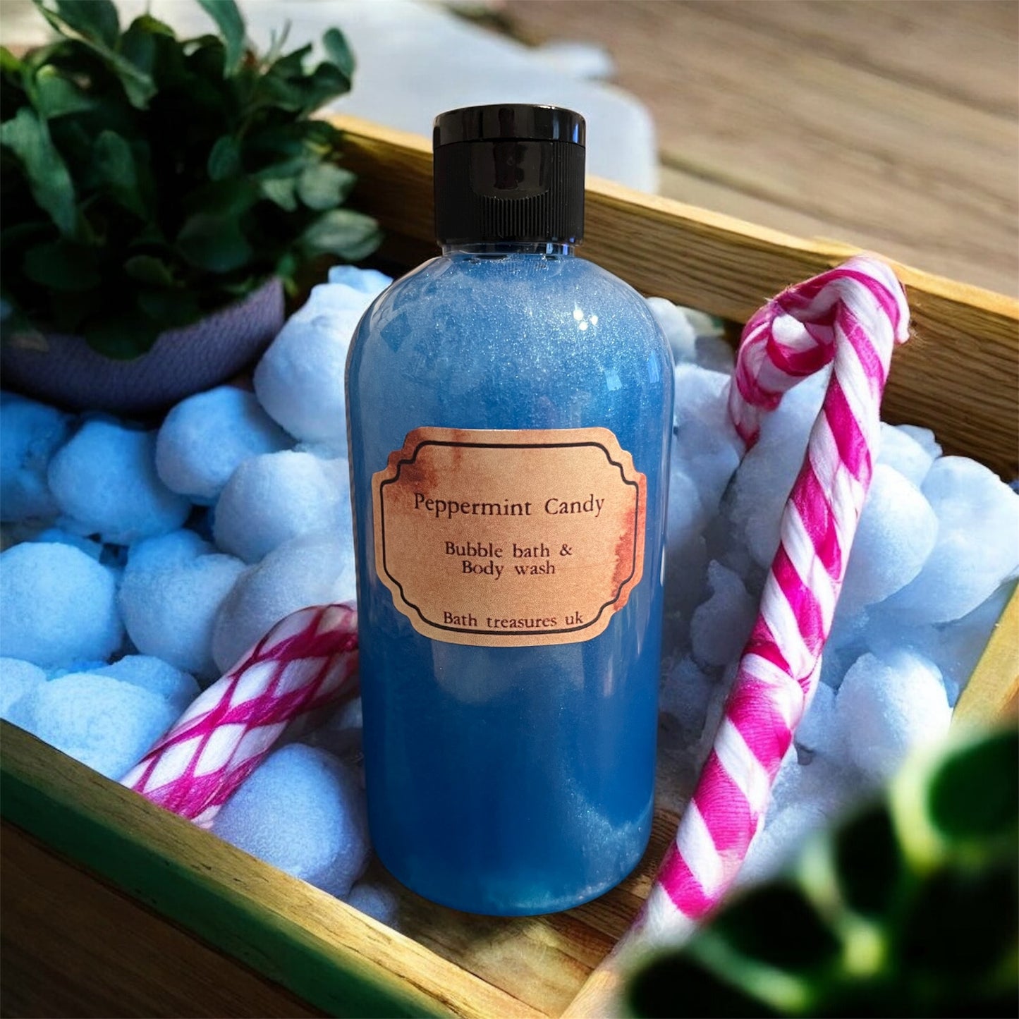 Peppermint candy 2 in 1 Bubble Bath & Body Wash 💫