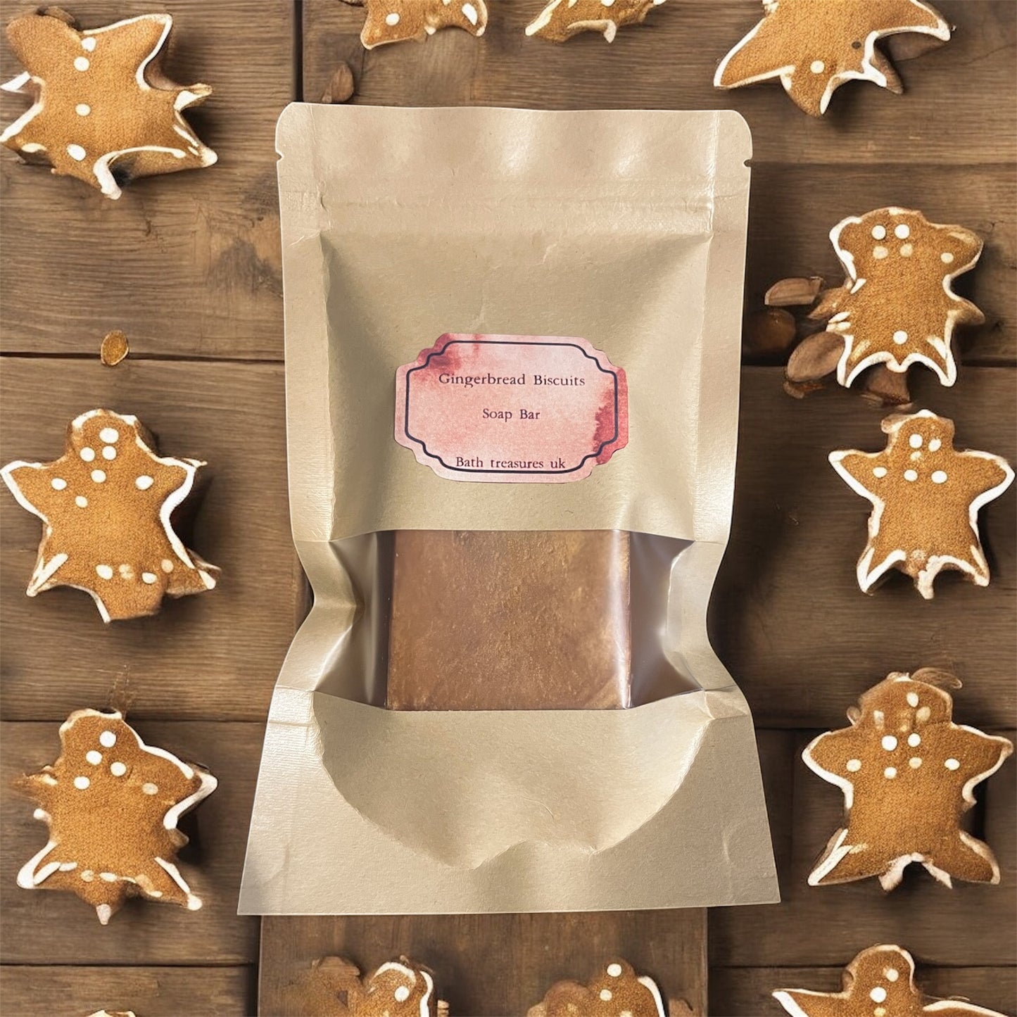 Gingerbread Biscuits Soap Bar 💫