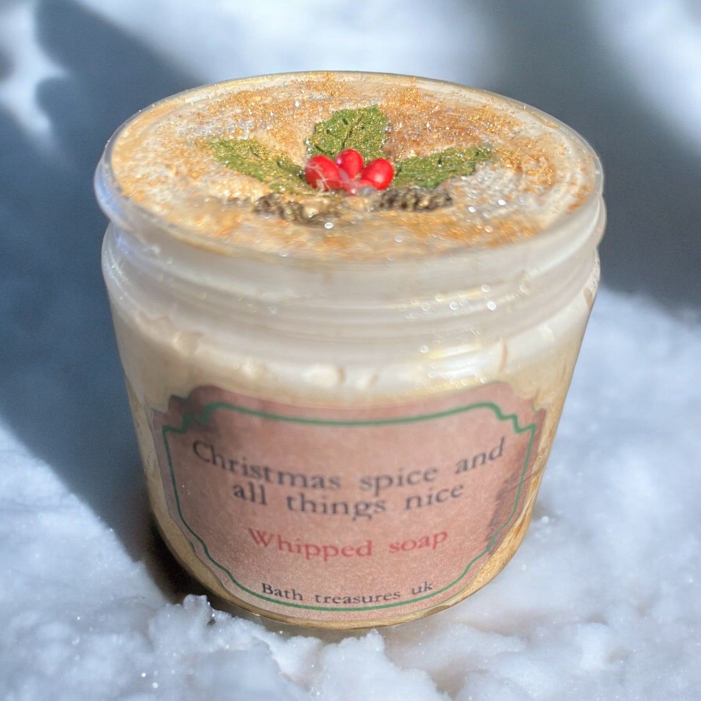 Christmas spice and all things nice whipped soap 💫