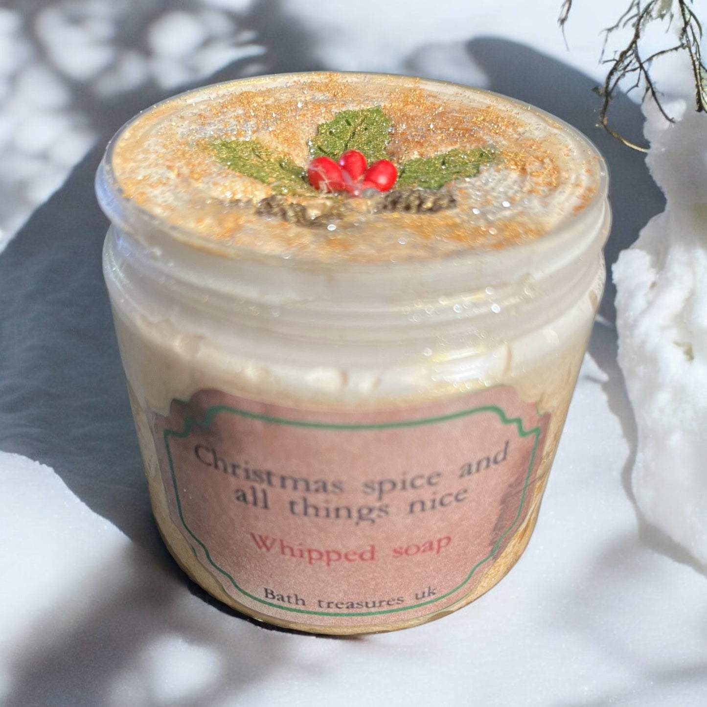Christmas spice and all things nice whipped soap 💫