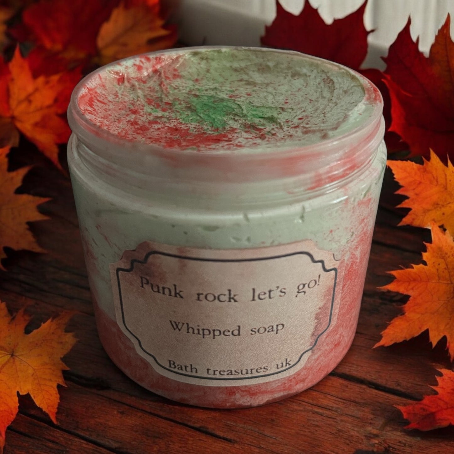 Punk Rock let’s go! Whipped soap 💫