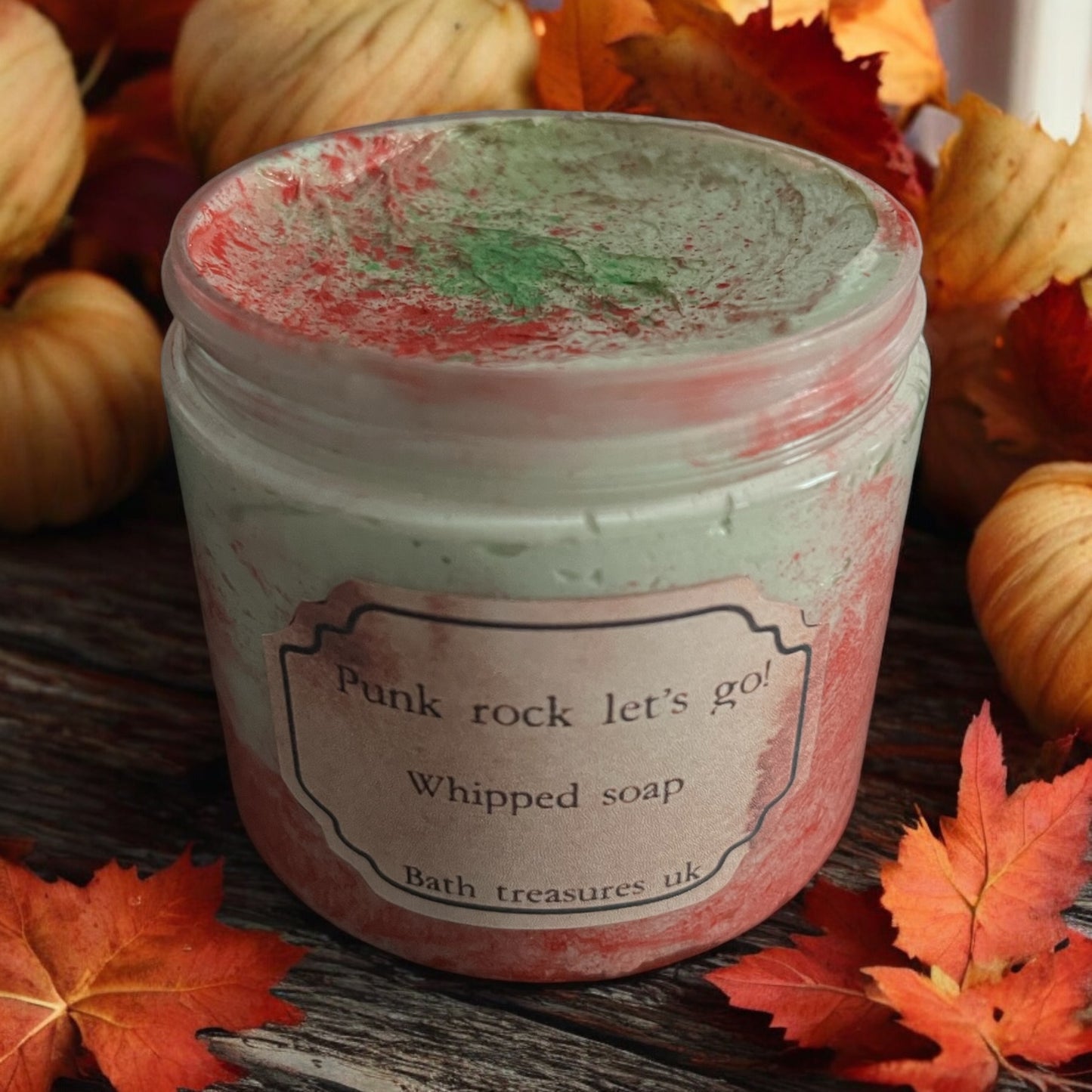 Punk Rock let’s go! Whipped soap 💫