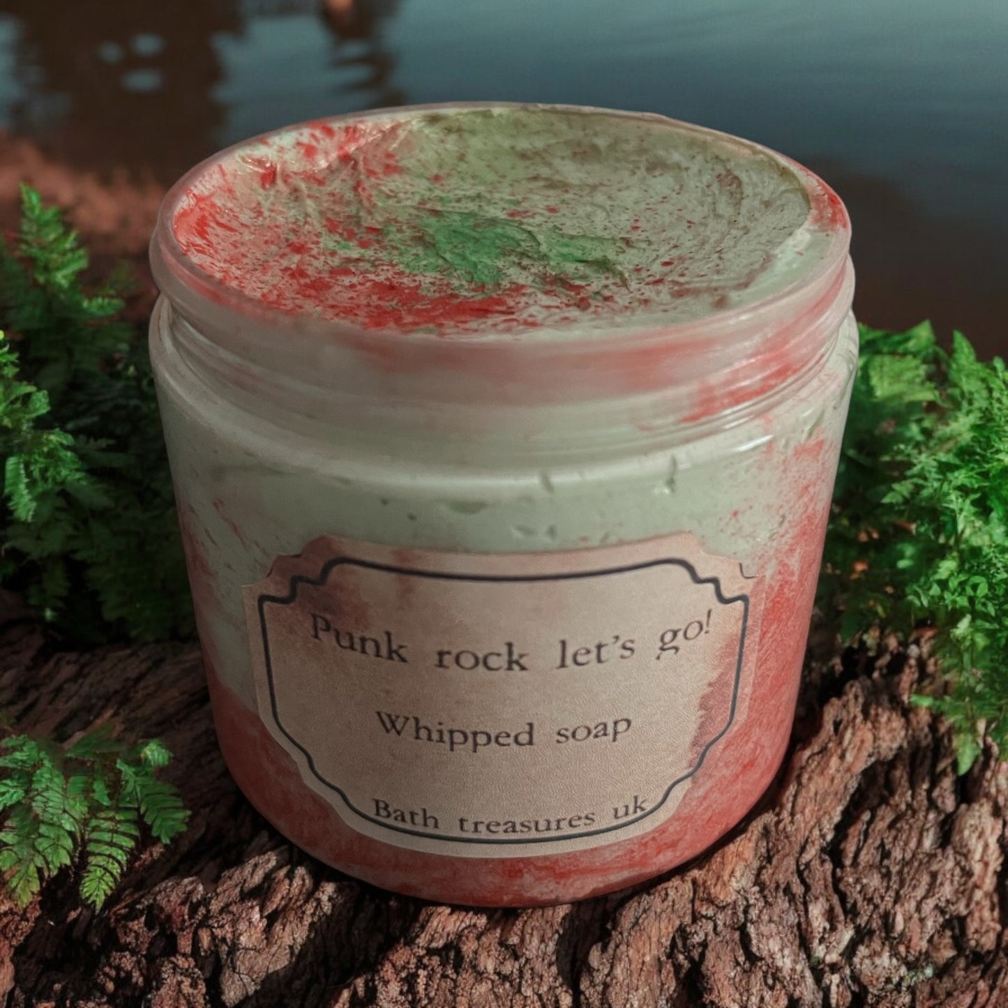 Punk Rock let’s go! Whipped soap 💫