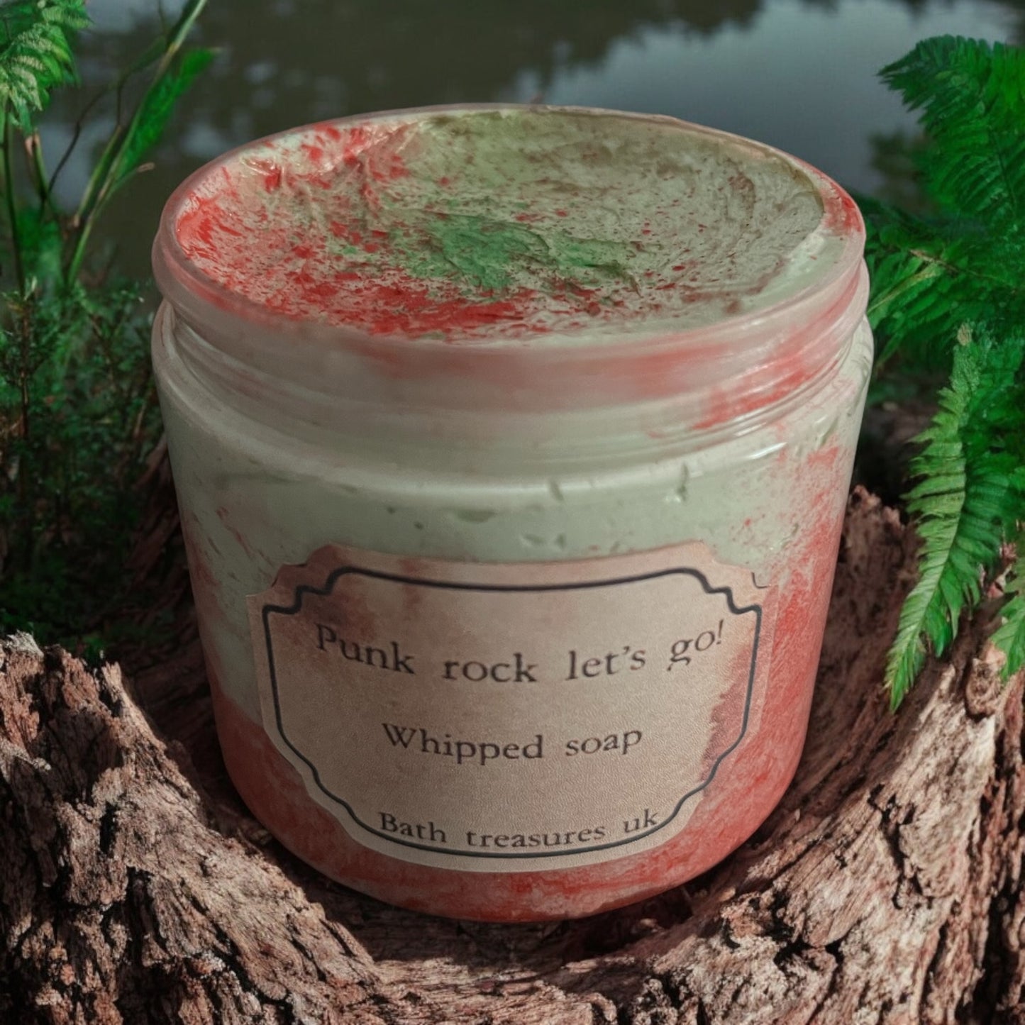 Punk Rock let’s go! Whipped soap 💫