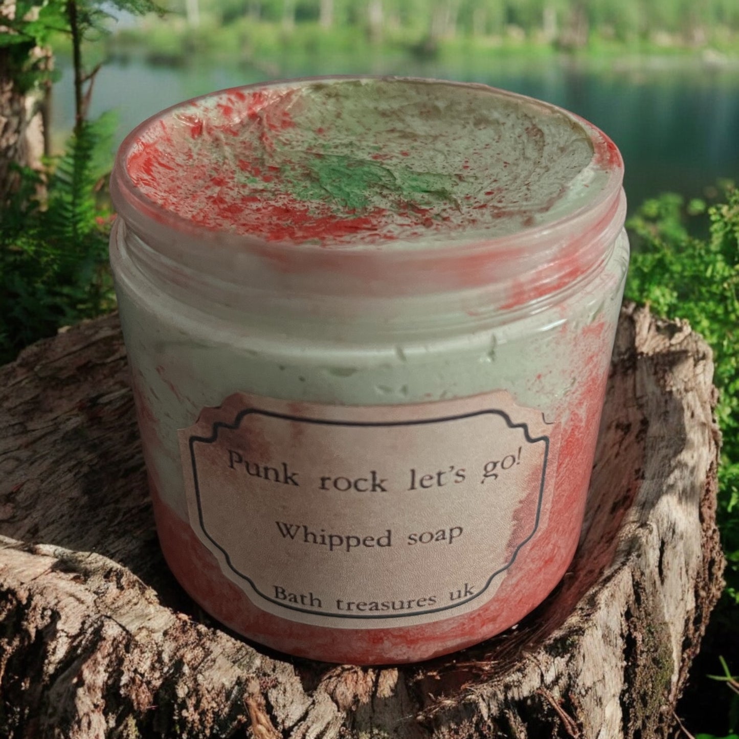 Punk Rock let’s go! Whipped soap 💫