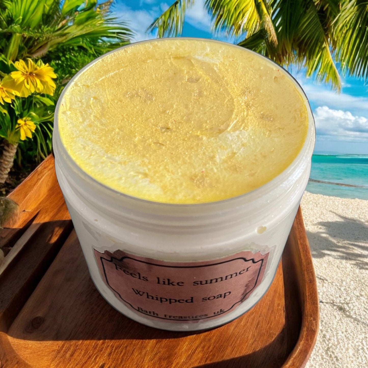 Feels like summer whipped soap 💫