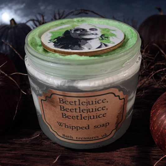 Beetlejuice beetlejuice beetlejuice whipped soap 💫