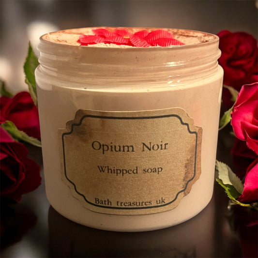 Opium Noir whipped soap 💫
