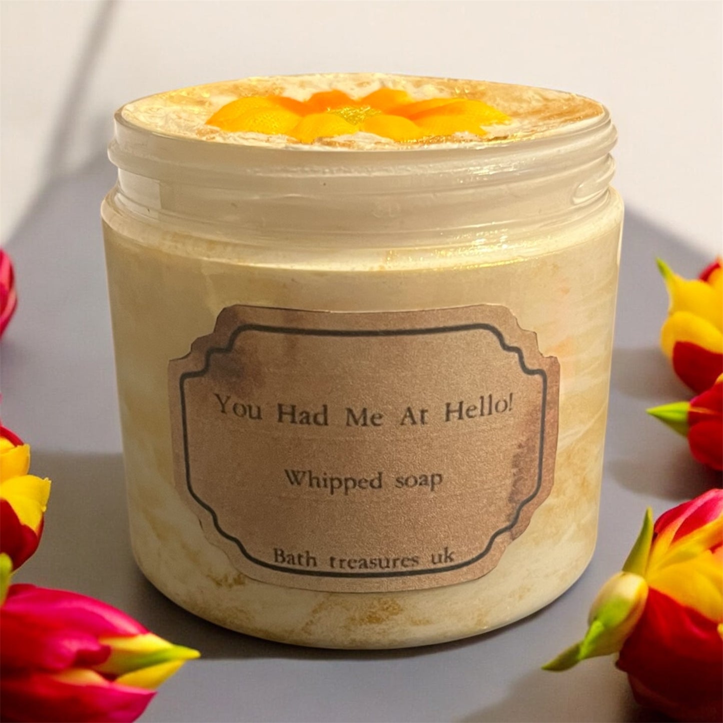 You had me at hello! Whipped soap 💫