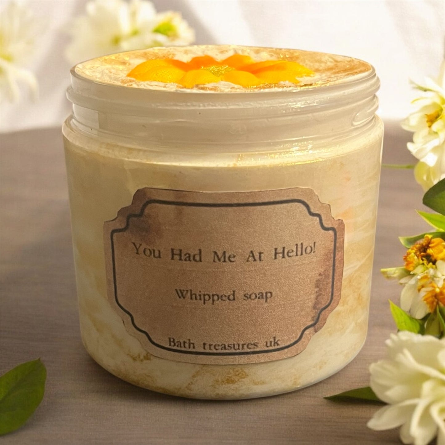 You had me at hello! Whipped soap 💫