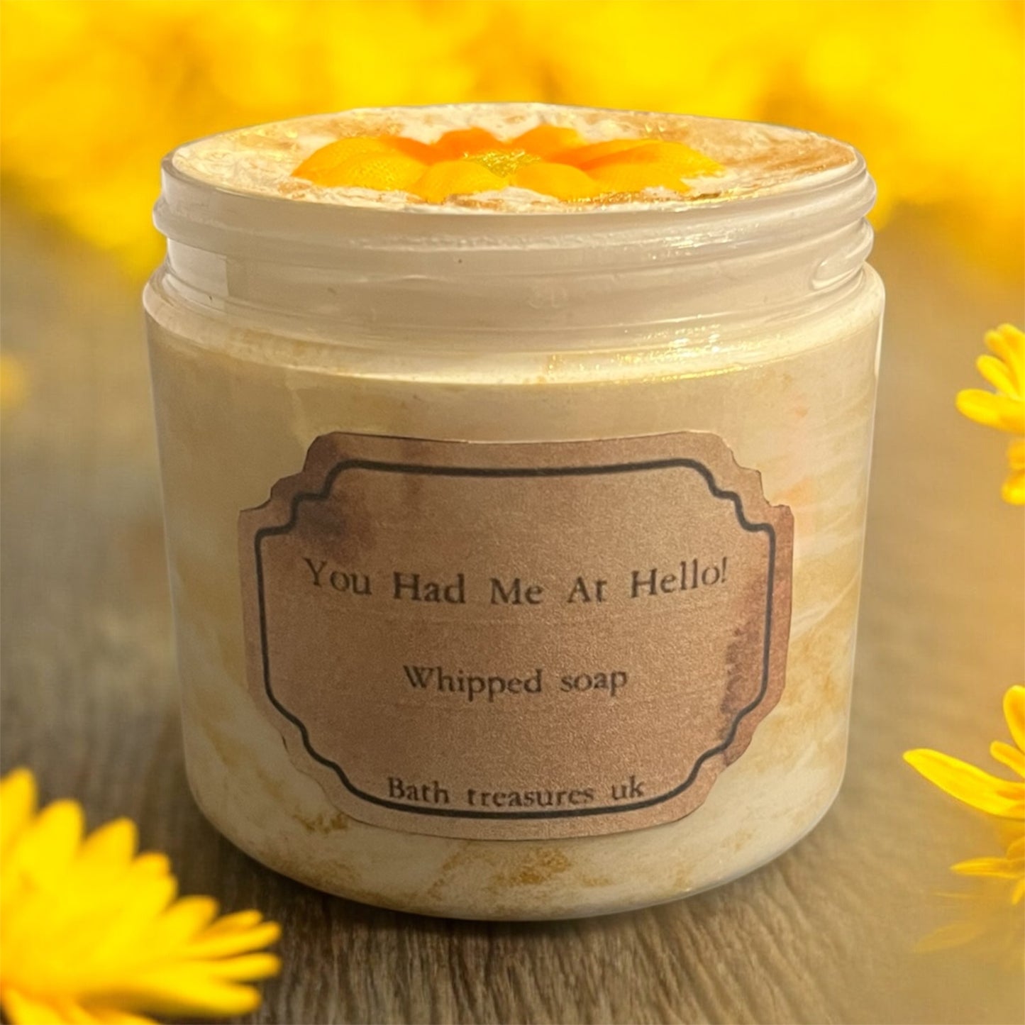 You had me at hello! Whipped soap 💫
