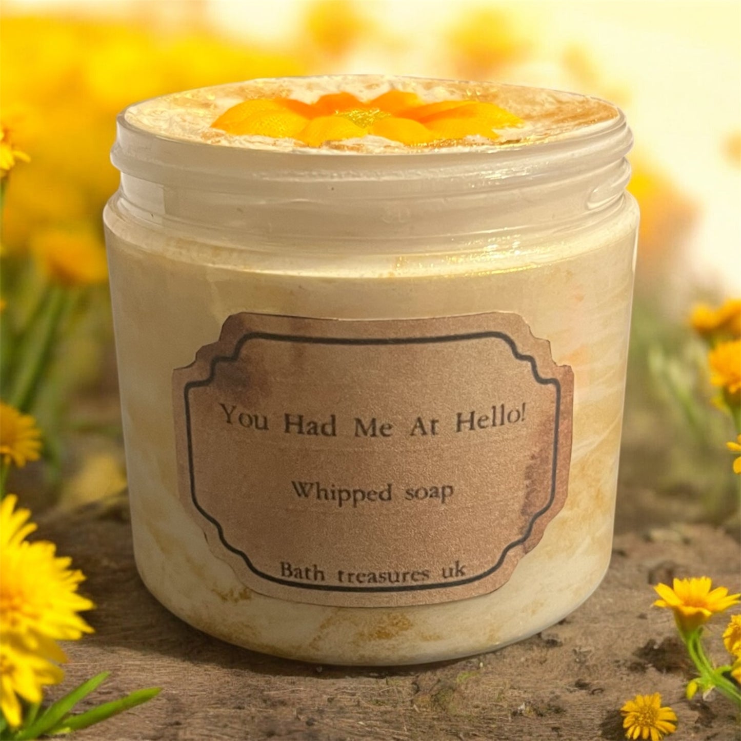 You had me at hello! Whipped soap 💫