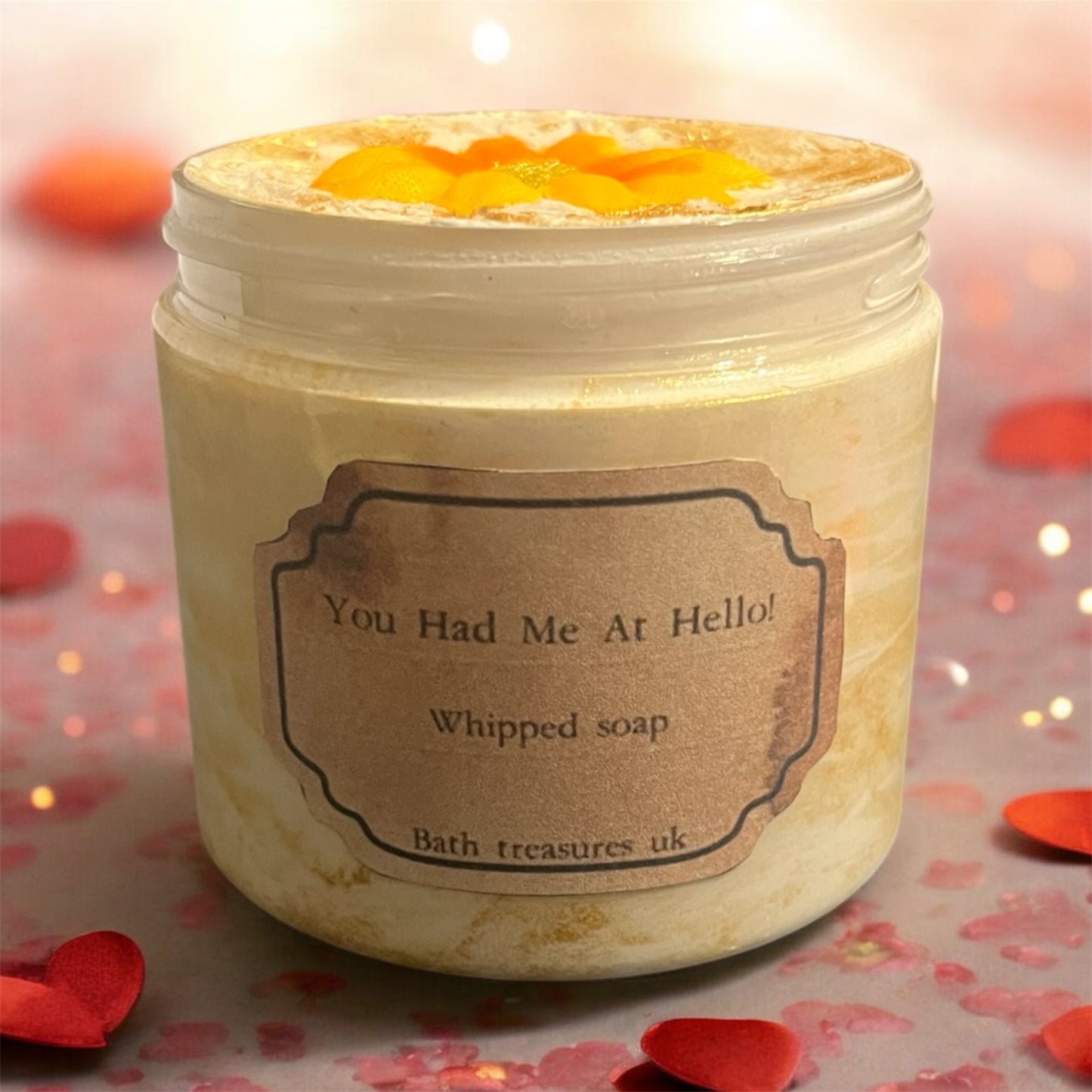 You had me at hello! Whipped soap 💫