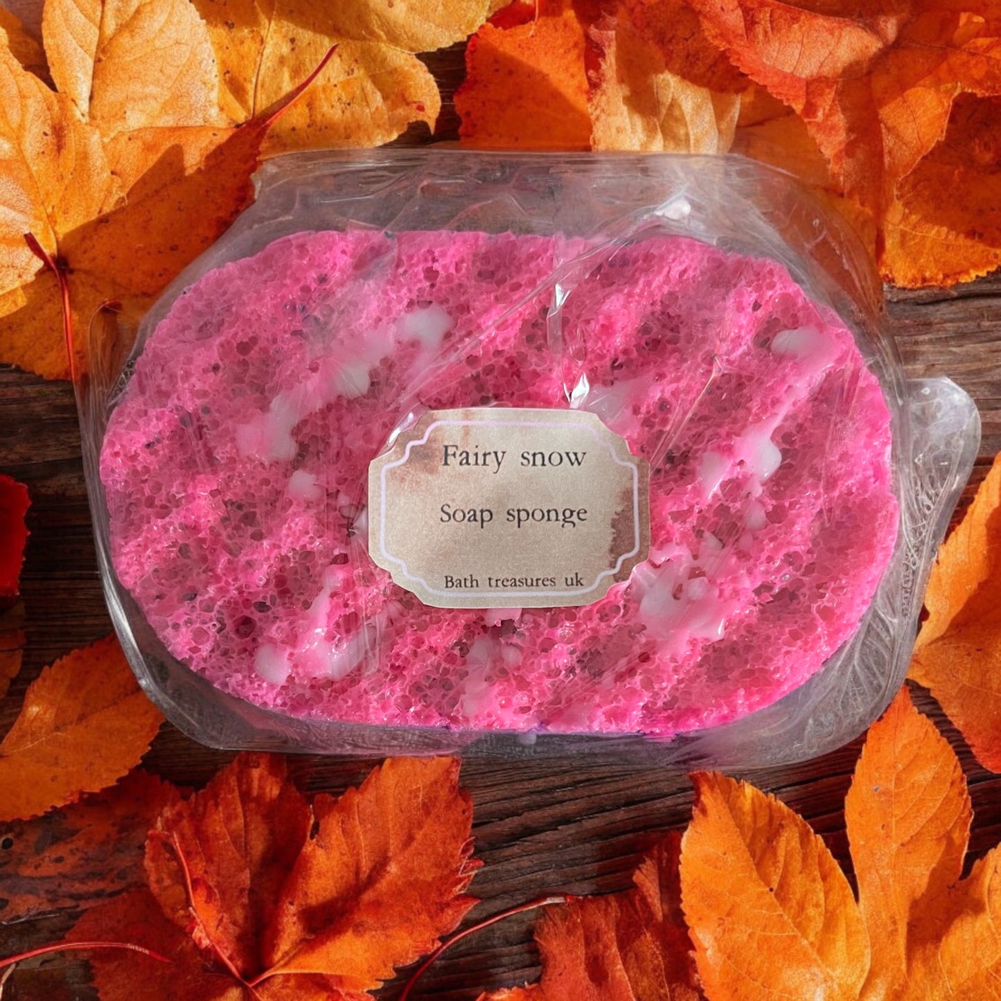 Fairy snow soap sponge 💫