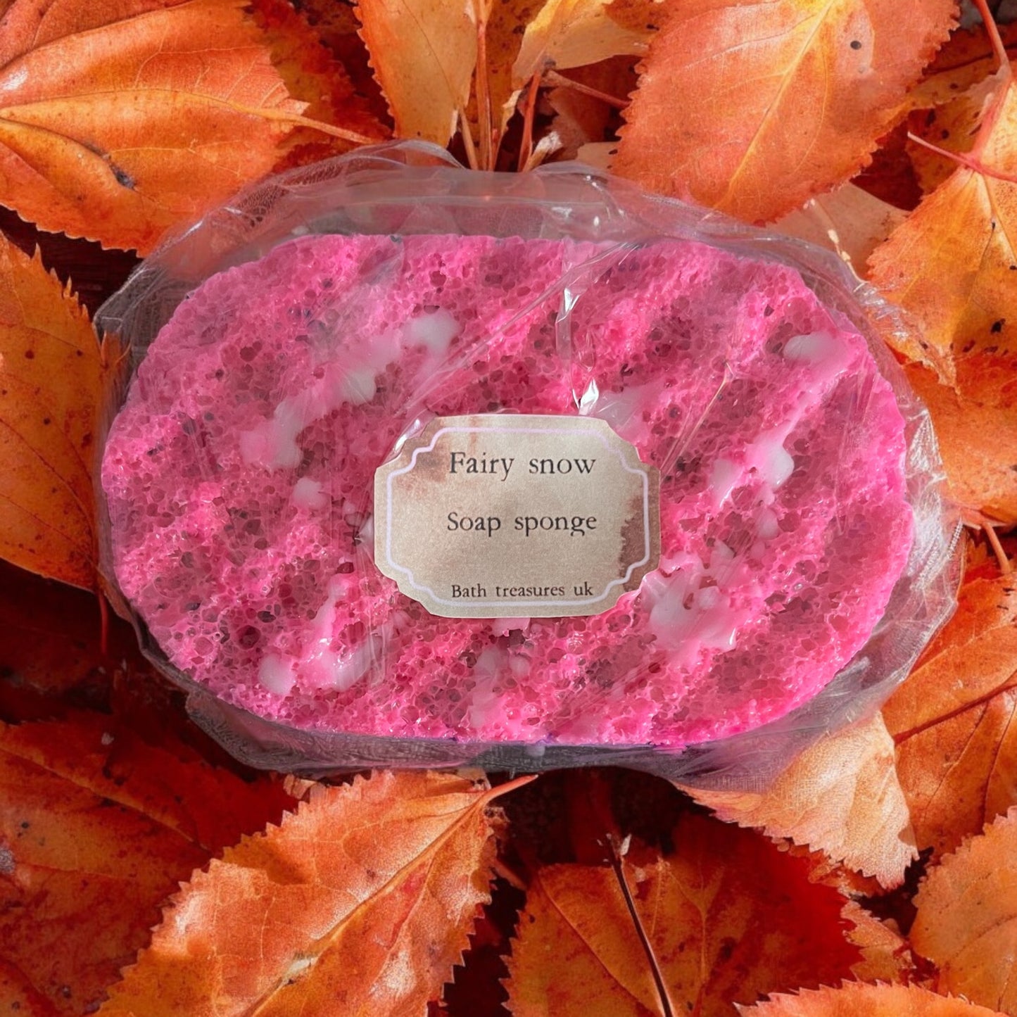 Fairy snow soap sponge 💫