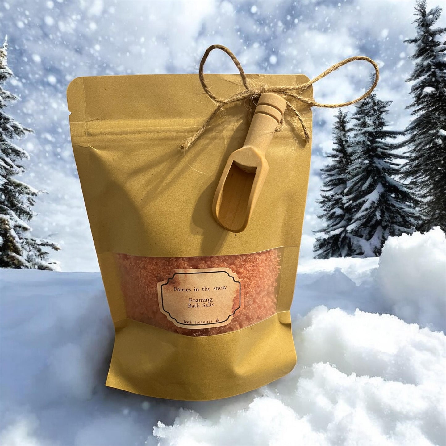 Fairies in the snow foaming bath salts 💫