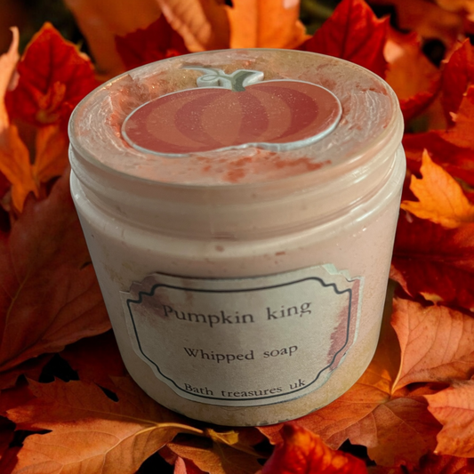 Pumpkin king whipped soap 💫