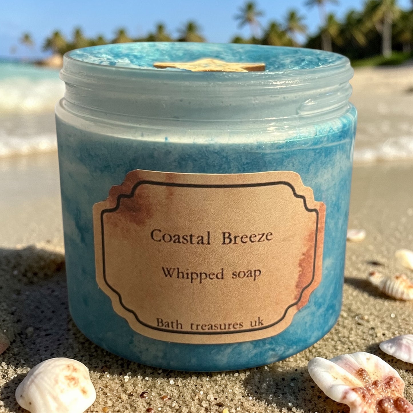 Coastal Breeze Whipped Soap 💫