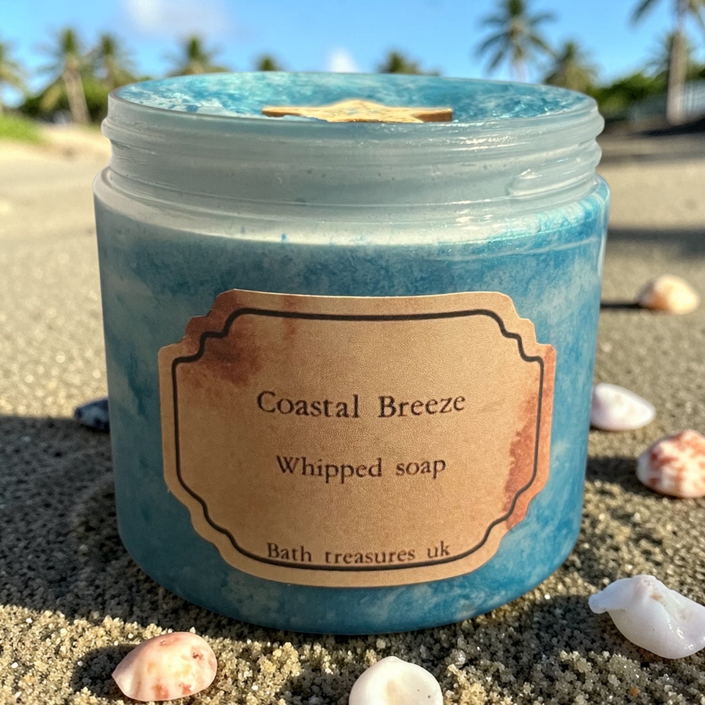 Coastal Breeze Whipped Soap 💫
