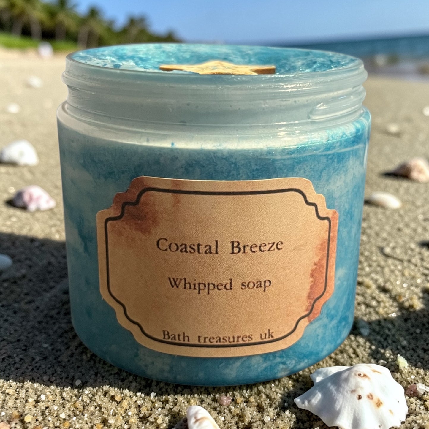 Coastal Breeze Whipped Soap 💫