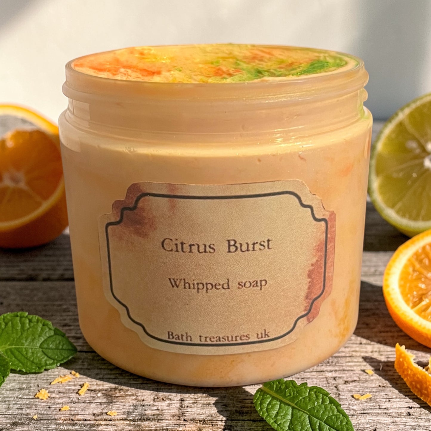 Citrus Burst Whipped Soap 💫