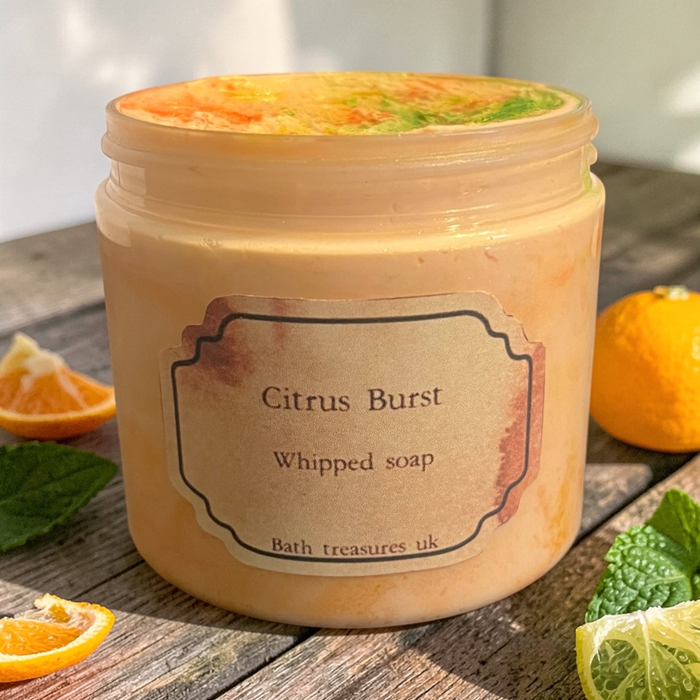 Citrus Burst Whipped Soap 💫