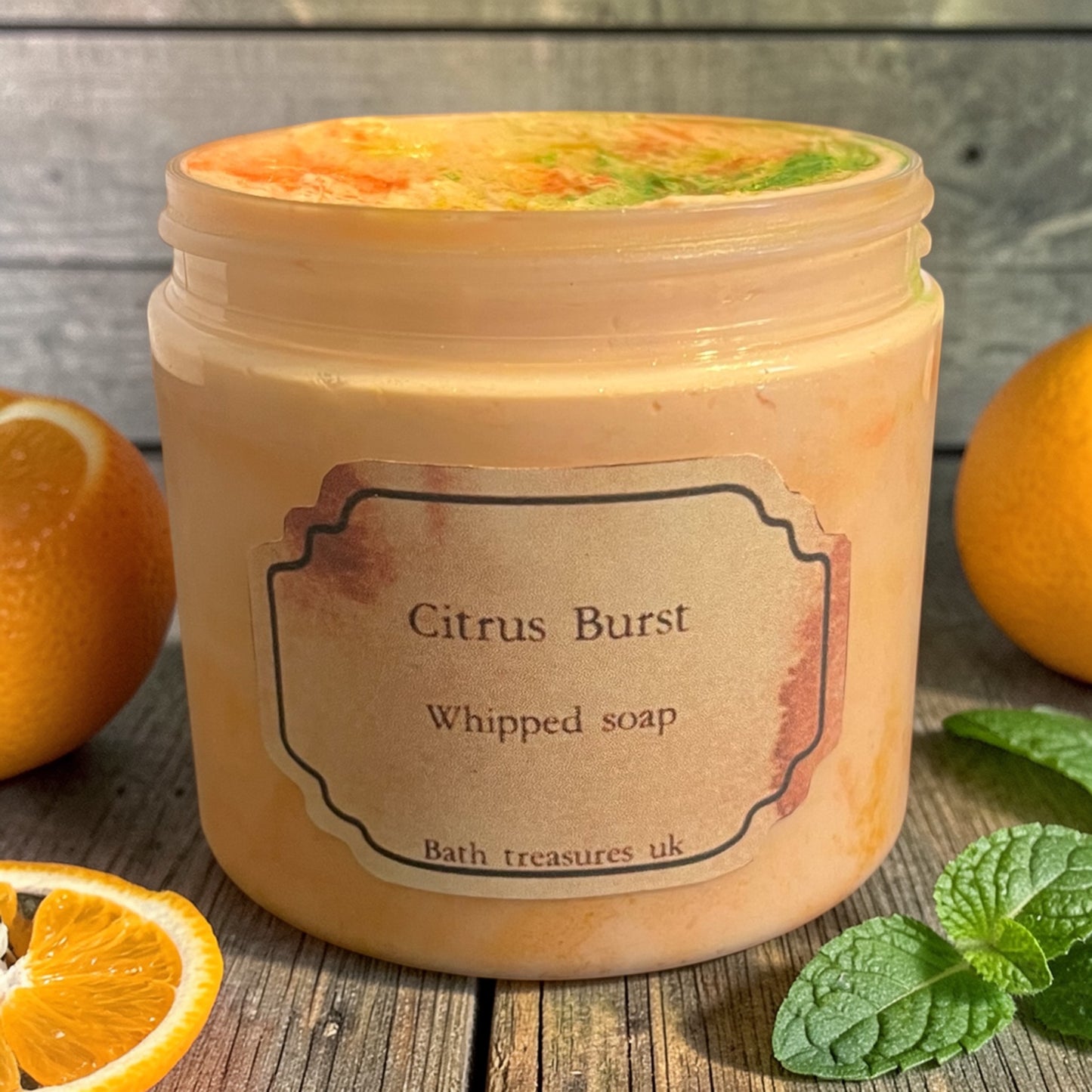 Citrus Burst Whipped Soap 💫