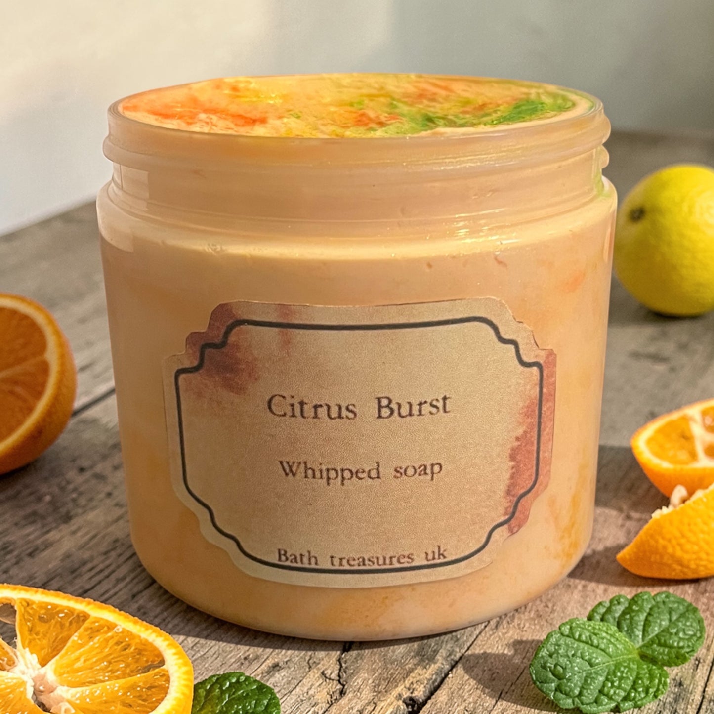 Citrus Burst Whipped Soap 💫